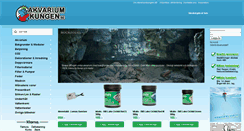 Desktop Screenshot of akvariumkungen.se